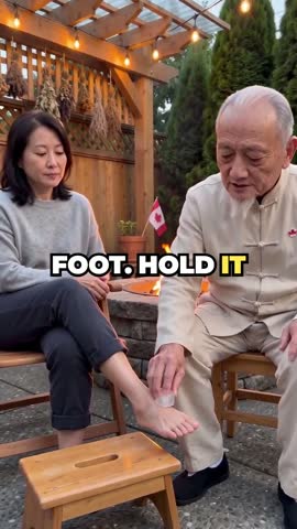 Outdoor pressure-point demo, clone video at 0:03